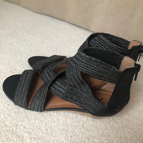 SALE 2 for $26 / 3 for $33 Lucky Brand Strappy Gladiator Ankle Sandals, Size 6.5 - Picture 5 of 11